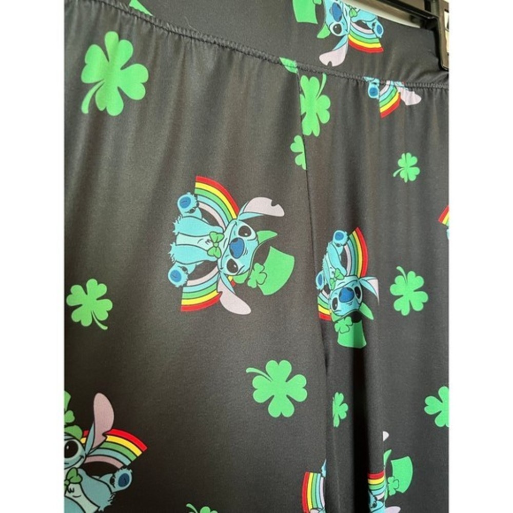 Disney leggings‎ size S women’s black with Stitch - Picture 3 of 4